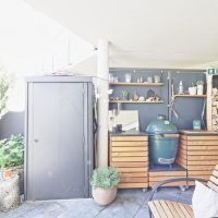überdachte Terrasse