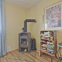 zusätzlicher Ofen im Obergeschoss