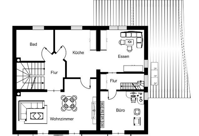 Grundriss Obergeschoss