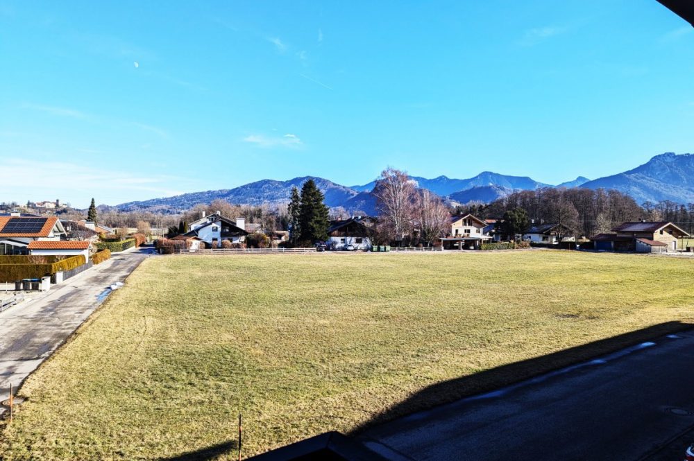 Aussicht vom Ostbalkon