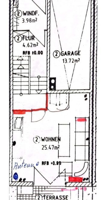 Grundriss EG RMH Edling