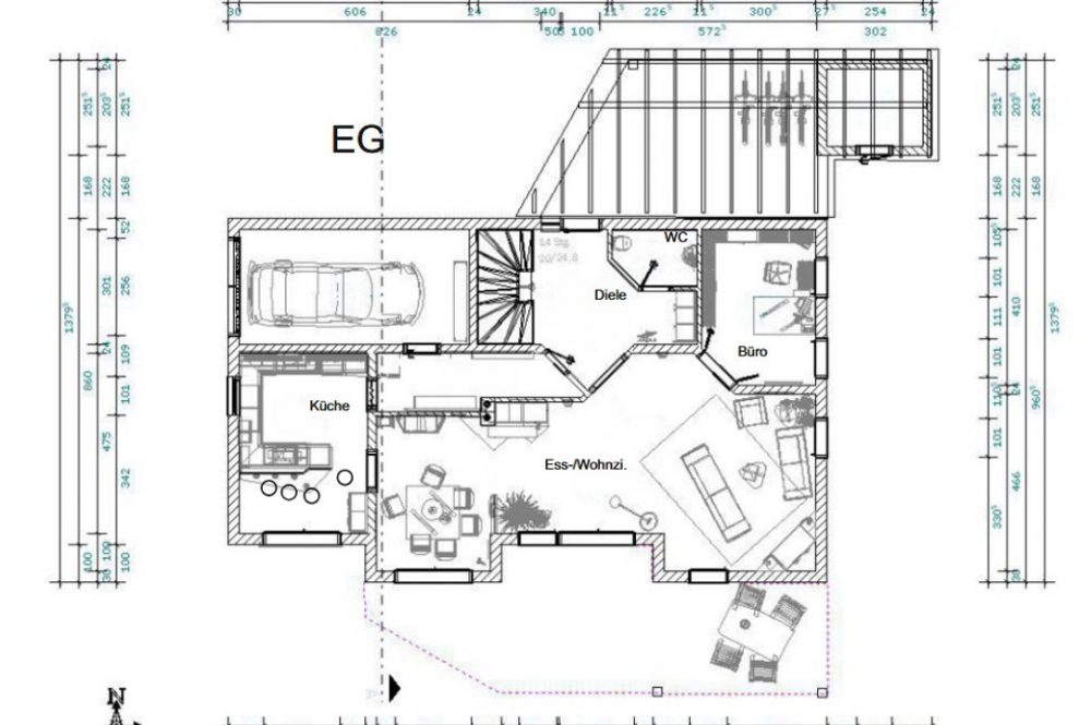 Grundriss Erdgeschoss