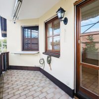 Balkon zur ruhigen Westseite