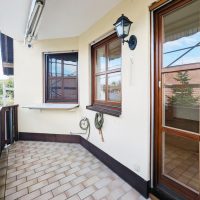 Balkon zur ruhigen Westseite